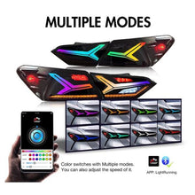 Load image into Gallery viewer, Invoke Concepts Aero Style RGB LED Tail Lights - Toyota Camry 2018-2024