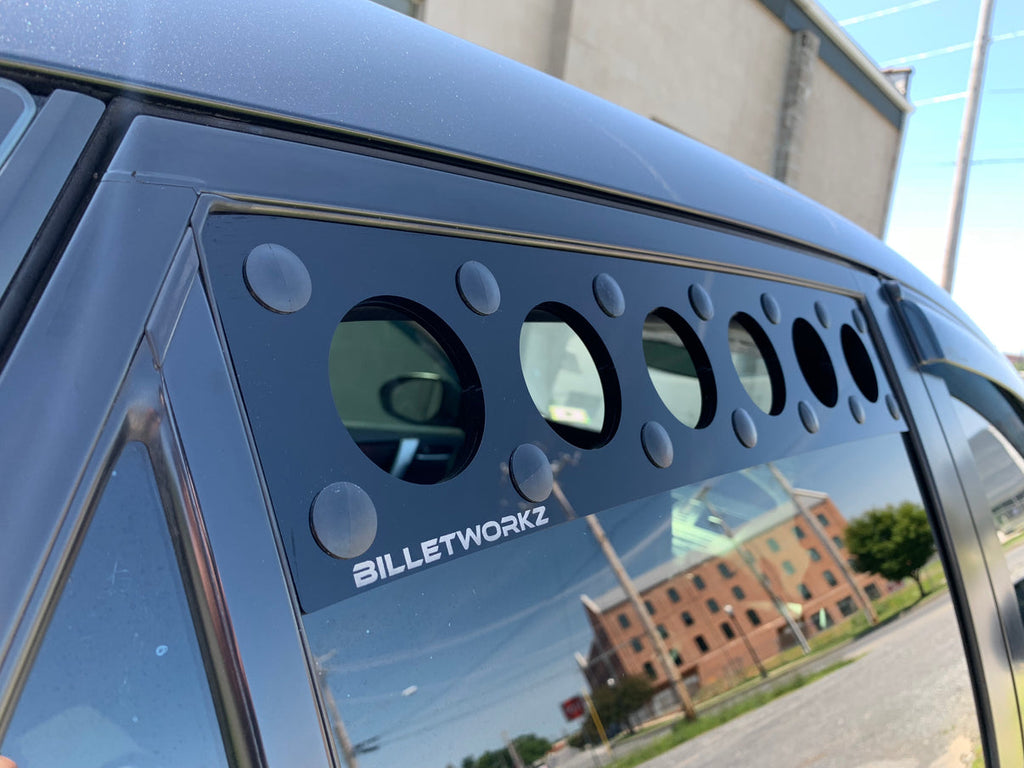 Billetworkz Window Vents - Mazda 3 Hatch / Mazdaspeed 3 2010-2013
