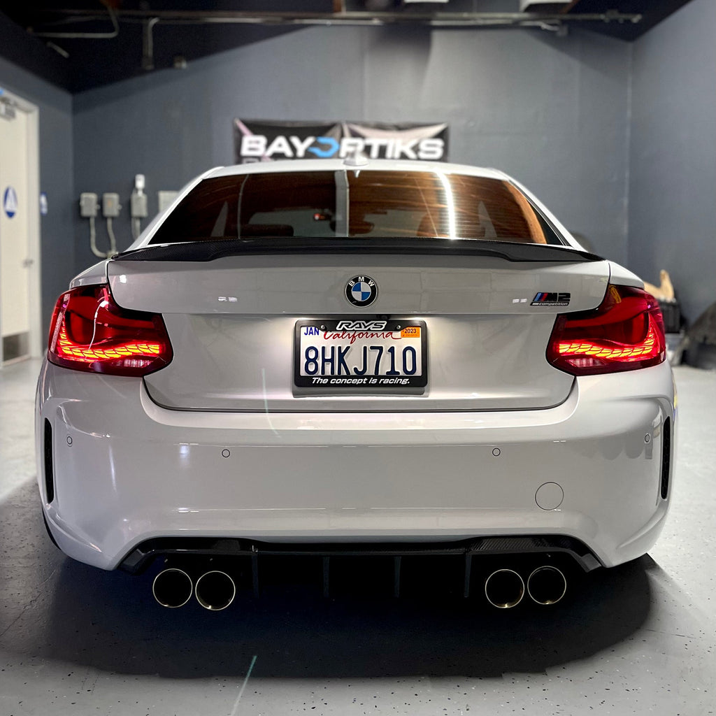 Bayoptiks Sequential OLED GTS Style Taillights - BMW 2-Series / M2 2014-2021 (F22/F87)