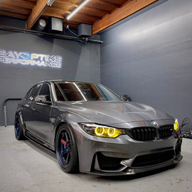 Bayoptiks CSL Yellow Headlight DRL Module Upgrade - BMW M3 / M4 / 4-Series 2014-2017 (F32/F80/F82)