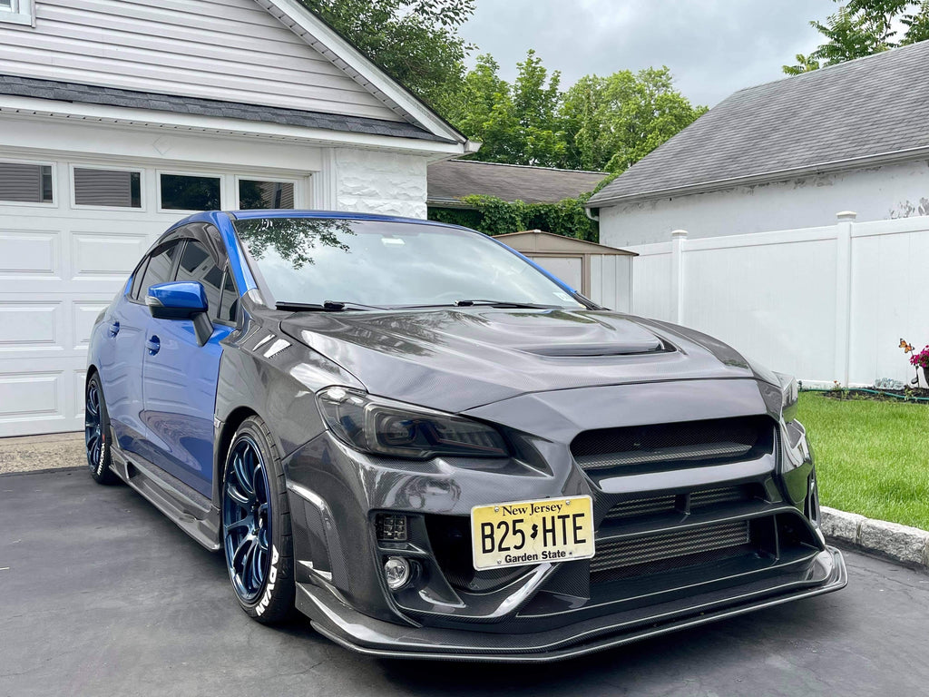 JDMuscle Carbon Fiber/FRP Vented Fenders V2 - Subaru WRX / STi 2015-2021