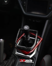 JDMuscle MT Carbon Fiber Shifter Trim Replacement - Subaru WRX 2022-2025