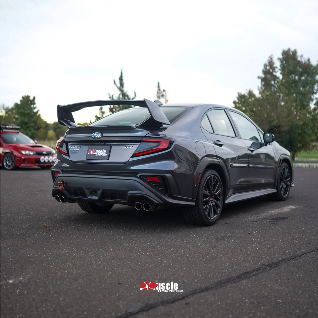JDMuscle VA STI Style 5-Piece Final Edition Spoiler [Paint Matched/Gloss Black/ABS] - Subaru WRX 2022-2025
