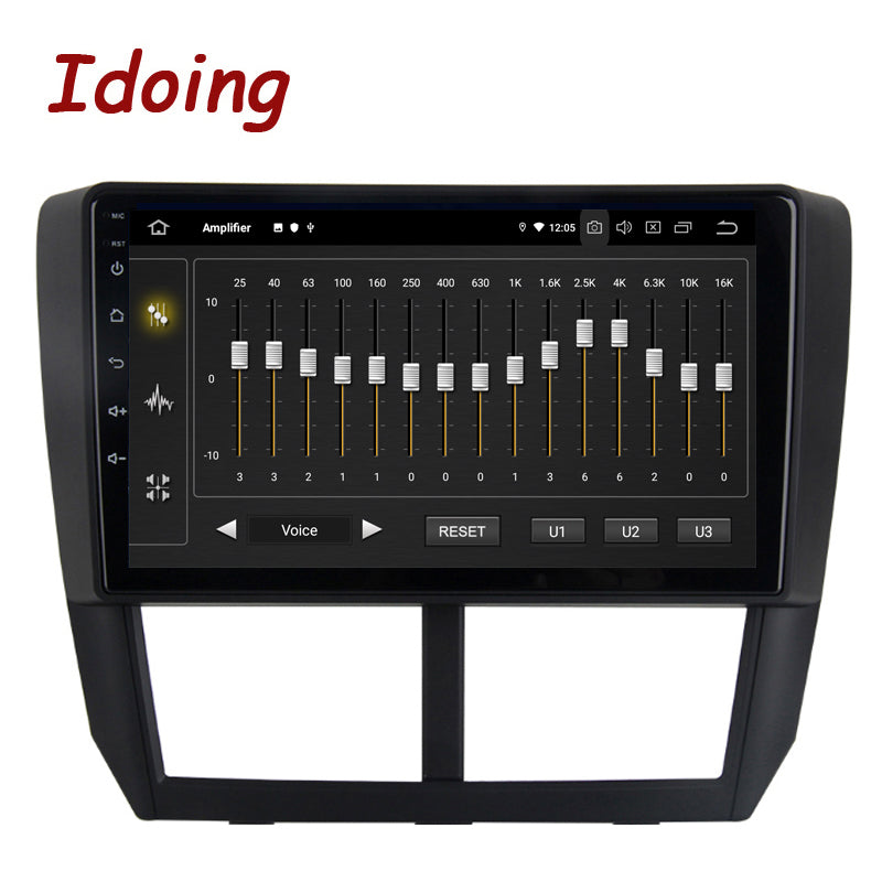 Idoing Head Unit w/ Wireless Apple CarPlay & Android Auto - Subaru WRX & STi 2008-2014