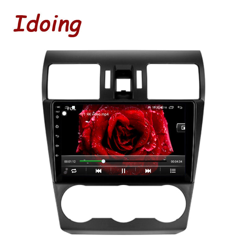 Idoing Head Unit w/ Wireless Apple CarPlay & Android Auto - Subaru Forester 2014-2018  /  Impreza 2014-2016  / Crosstrek 2014-2017
