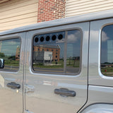 Billetworkz Window Vents - Jeep Wrangler / Gladiator (JL) A-Door 2018+
