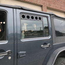 Load image into Gallery viewer, Billetworkz Window Vents - Jeep Wrangler (JK) 4-Door 2007-2017