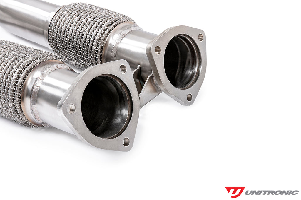 Unitronic Performance Downpipe w/ Midpipes - Audi RS3 / TT RS 2.5TFSI EVO 2017+
