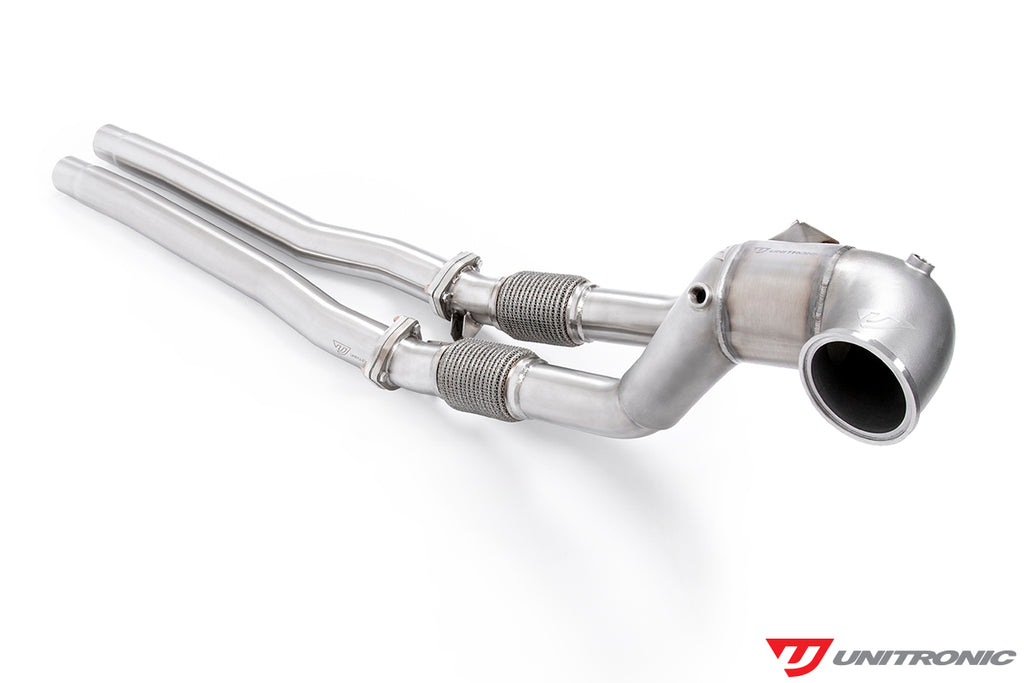 Unitronic Performance Downpipe w/ Midpipes - Audi RS3 / TT RS 2.5TFSI EVO 2017+