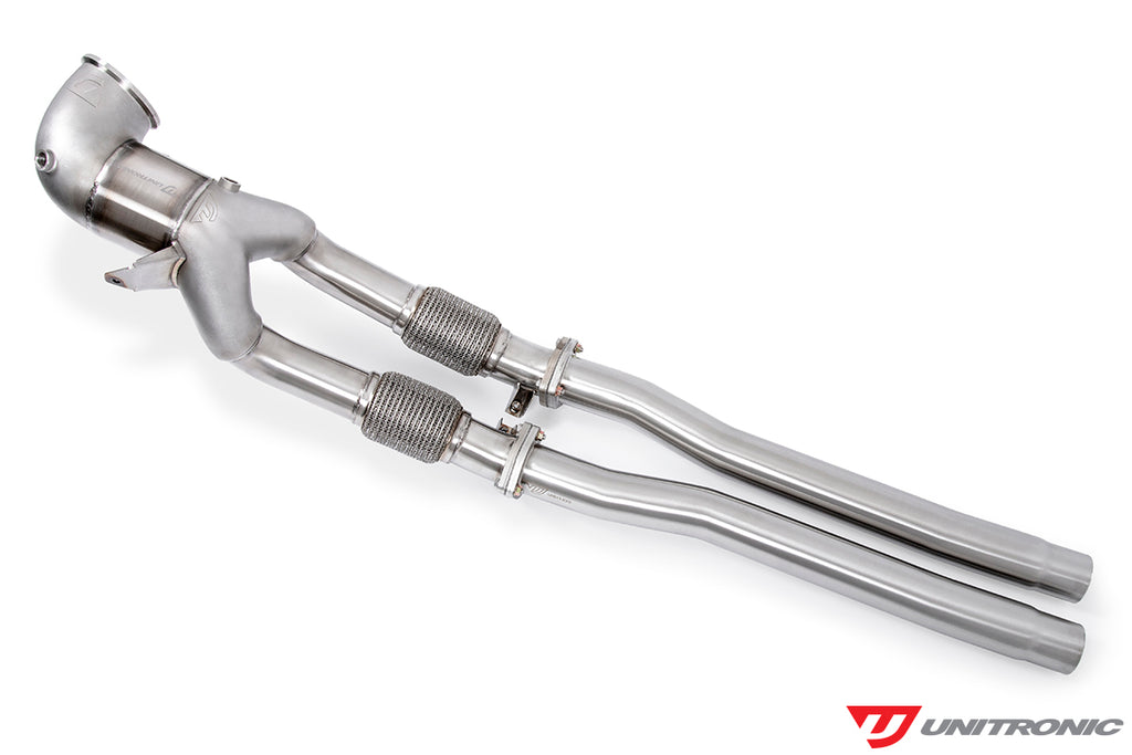 Unitronic Performance Downpipe w/ Midpipes - Audi RS3 / TT RS 2.5TFSI EVO 2017+