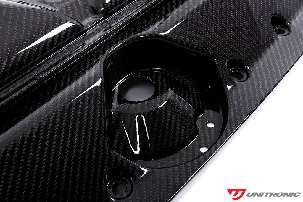 Unitronic Gloss Carbon Fiber Intake & Turbo Inlets - Audi RS6 / RS7 (C8) 2021+