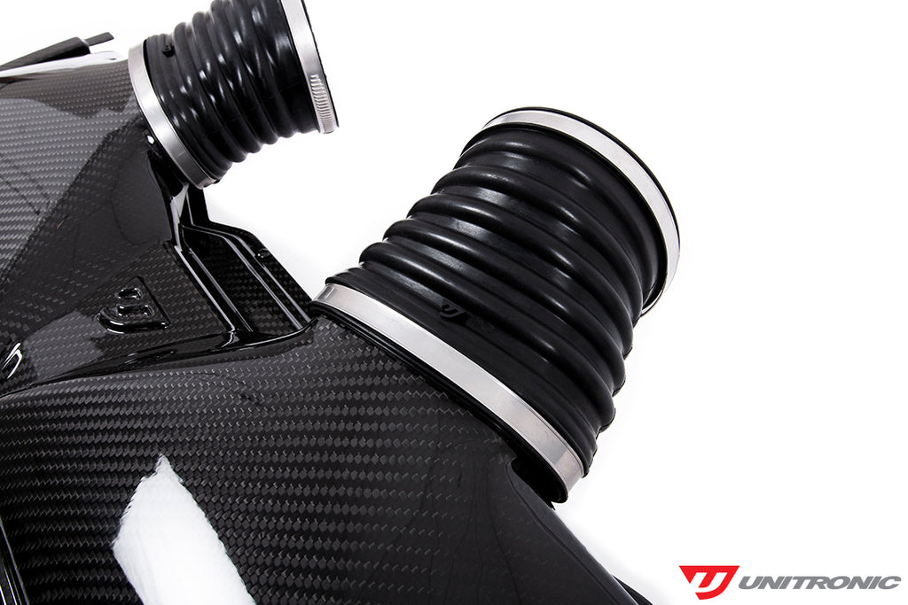 Unitronic Gloss Carbon Fiber Intake & Turbo Inlets - Audi RS6 / RS7 (C8) 2021+
