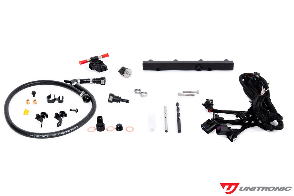 Unitronic MPI Fuel Rail Upgrade Kit w/o Injectors - Audi S3 (8Y) / Volkswagen GTI & Golf R (Mk8) EA888.4 2022+