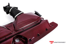 Load image into Gallery viewer, Unitronic Red Carbon Kevlar Carbon Fiber Intake &amp; Turbo Inlets - Audi RS6 / RS7 (C8) 2021+