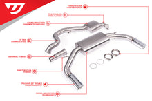 Load image into Gallery viewer, Unitronic Catback Exhaust System - Audi A3 Quattro (8V) 2015-2020