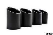 Load image into Gallery viewer, IND Matte Black Coated Exhaust Tip Set - BMW M2 Competition &amp; CS / M3 / M4 (F8x) 2015-2020