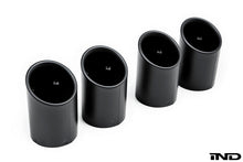 Load image into Gallery viewer, IND Matte Black Coated Exhaust Tip Set - BMW M2 Competition &amp; CS / M3 / M4 (F8x) 2015-2020