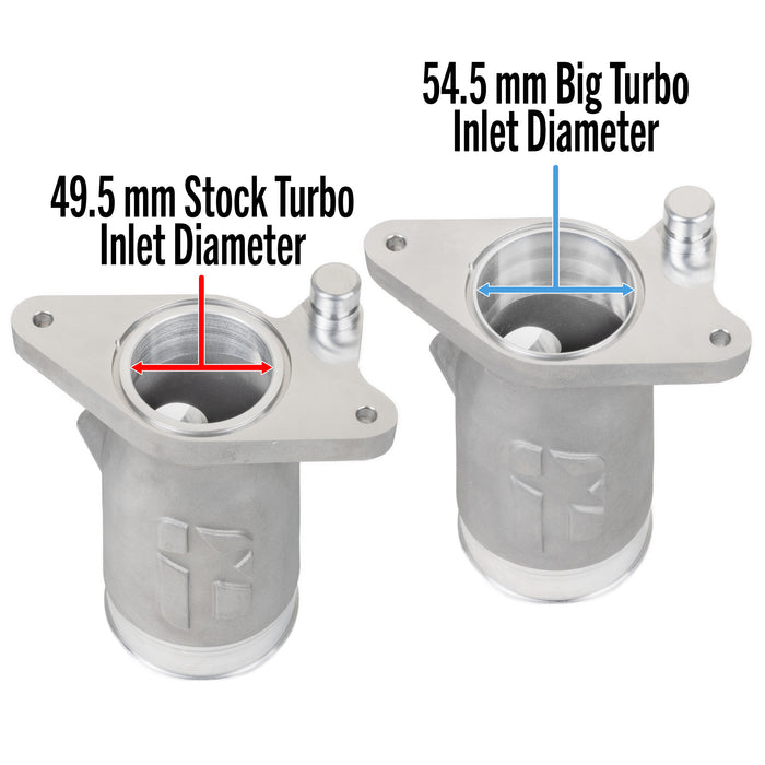 Overtake Aluminum Big Turbo Inlet - Subaru WRX 2022-2026 (+Multiple FA24 Models)
