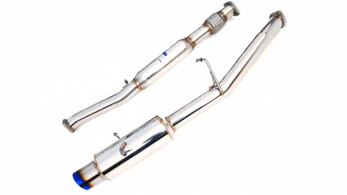 Invidia 76mm N1 REGULAR Titanium Tip Cat-back Exhaust - Subaru WRX / STi 2002-2007