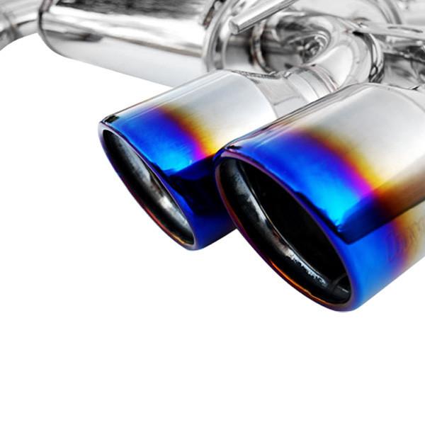 Invidia Dual Q300 Titanium Tip Catback Exhaust - Subaru WRX 2011-2014 / STi Hatchback 2008-2014