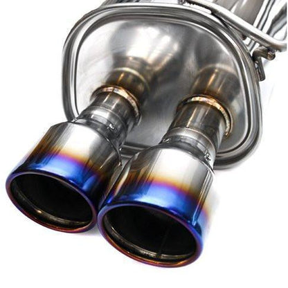 Invidia 76mm Q300 Titanium Tip Cat-back Exhaust - Subaru WRX / STi Sedan 2011-2014