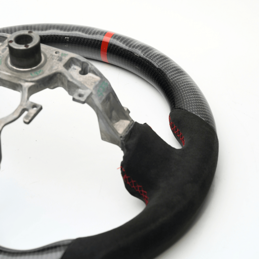 JDMuscle Carbon Fiber Lite Series Steering Wheel - Nissan 370z 2009-2021
