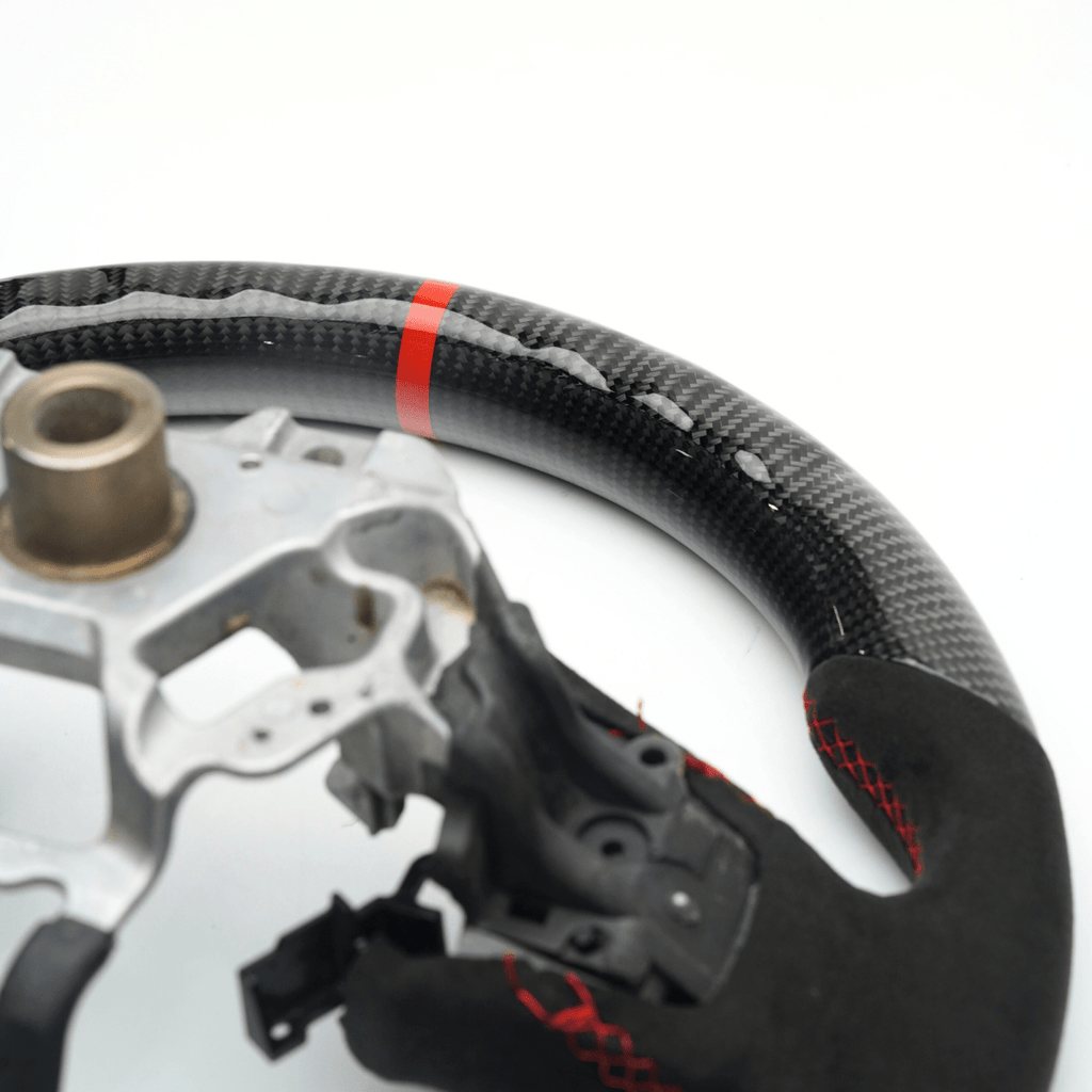 JDMuscle Carbon Fiber Lite Series Steering Wheel - Infiniti Q50 2017-2024 / Q60 2017-2022
