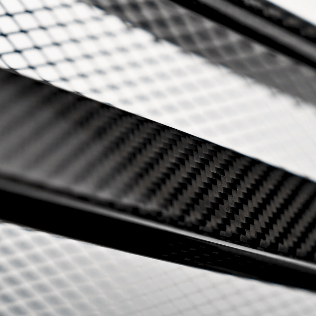 JDMuscle Carbon Fiber Front Bumper Grille Version A1 - Subaru WRX 2022-2026