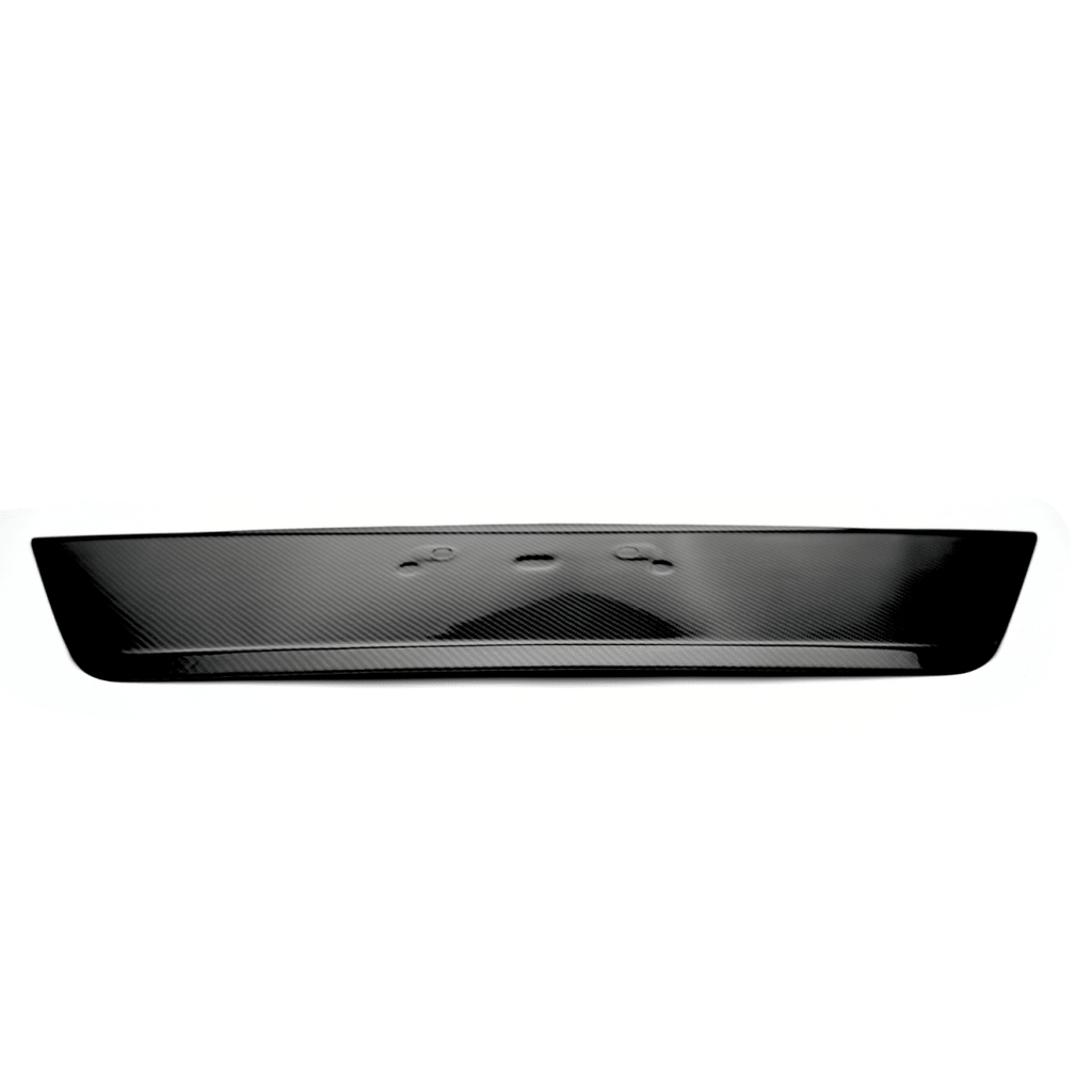 JDMuscle Carbon Fiber License Plate Backing V2 - Subaru WRX 2022-2026