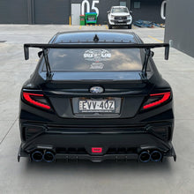 Load image into Gallery viewer, JDMuscle Carbon Fiber V2 Rear Diffuser - Subaru WRX 2022-2026