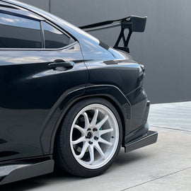 JDMuscle Carbon Fiber V2 Rear Spats - Subaru WRX 2022-2026