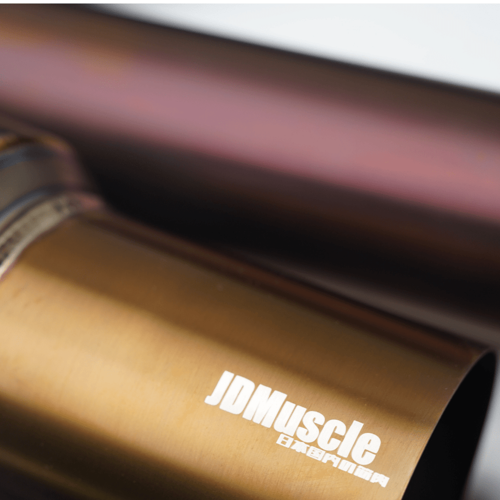 JDMuscle Evolution Titanium Single Exit Catback Exhaust - Subaru WRX 2022-2026