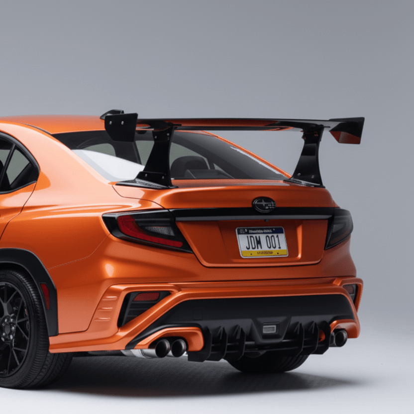 JDMuscle Paint Matched Rear Bumper Covers - Subaru WRX 2022-2026