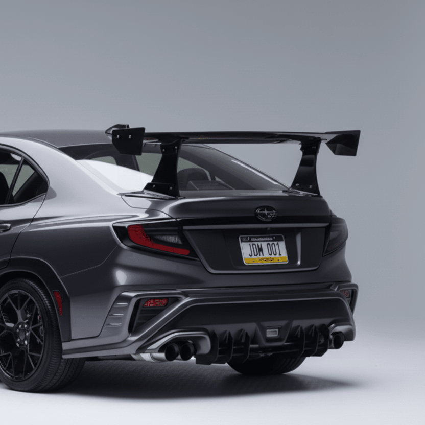 JDMuscle Paint Matched Rear Bumper Covers - Subaru WRX 2022-2026