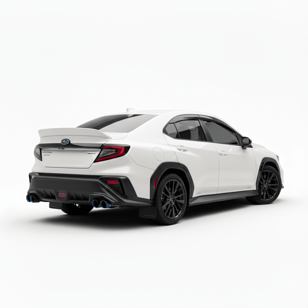 JDMuscle Paint Matched V3 Duck Bill Low Profile Spoiler - Subaru WRX 2022-2026