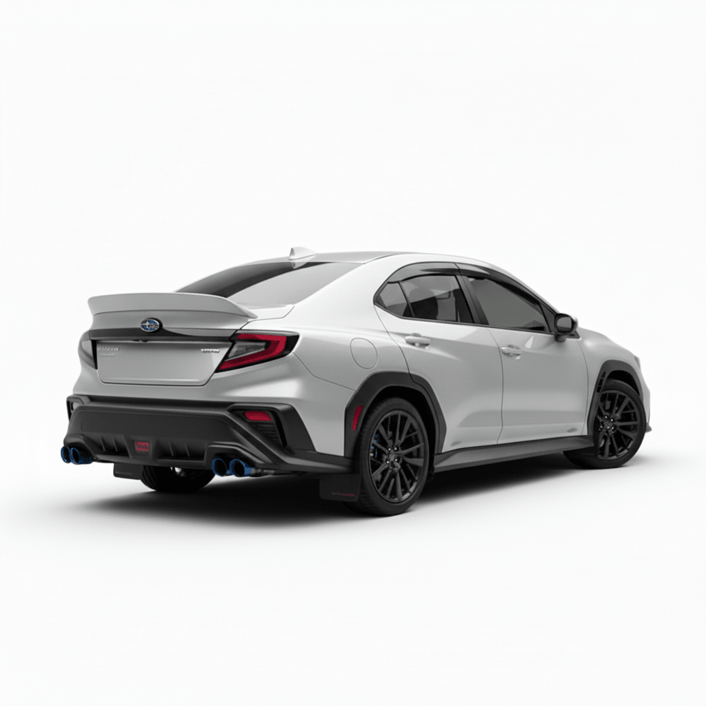 JDMuscle Paint Matched V3 Duck Bill Low Profile Spoiler - Subaru WRX 2022-2026