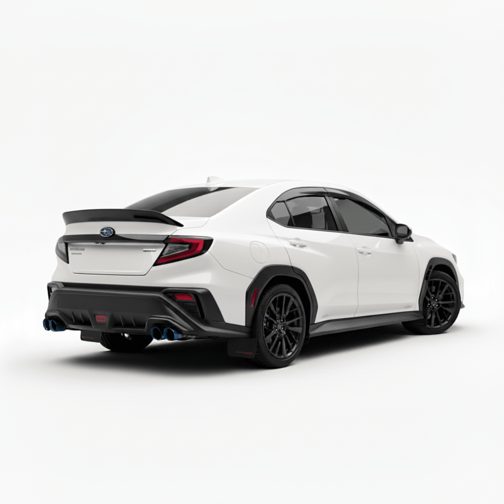 JDMuscle Paint Matched V3 Duck Bill Low Profile Spoiler - Subaru WRX 2022-2026