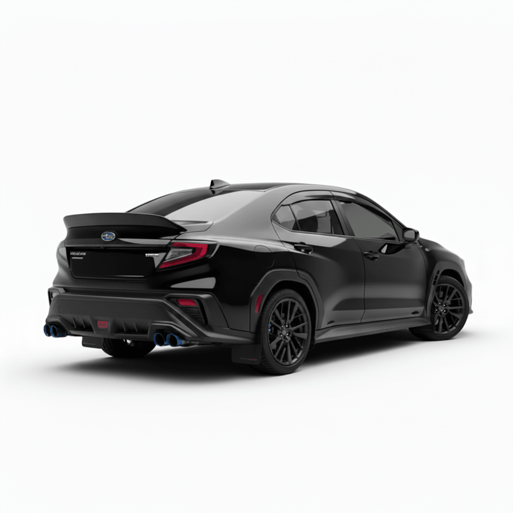JDMuscle Paint Matched V3 Duck Bill Low Profile Spoiler - Subaru WRX 2022-2026