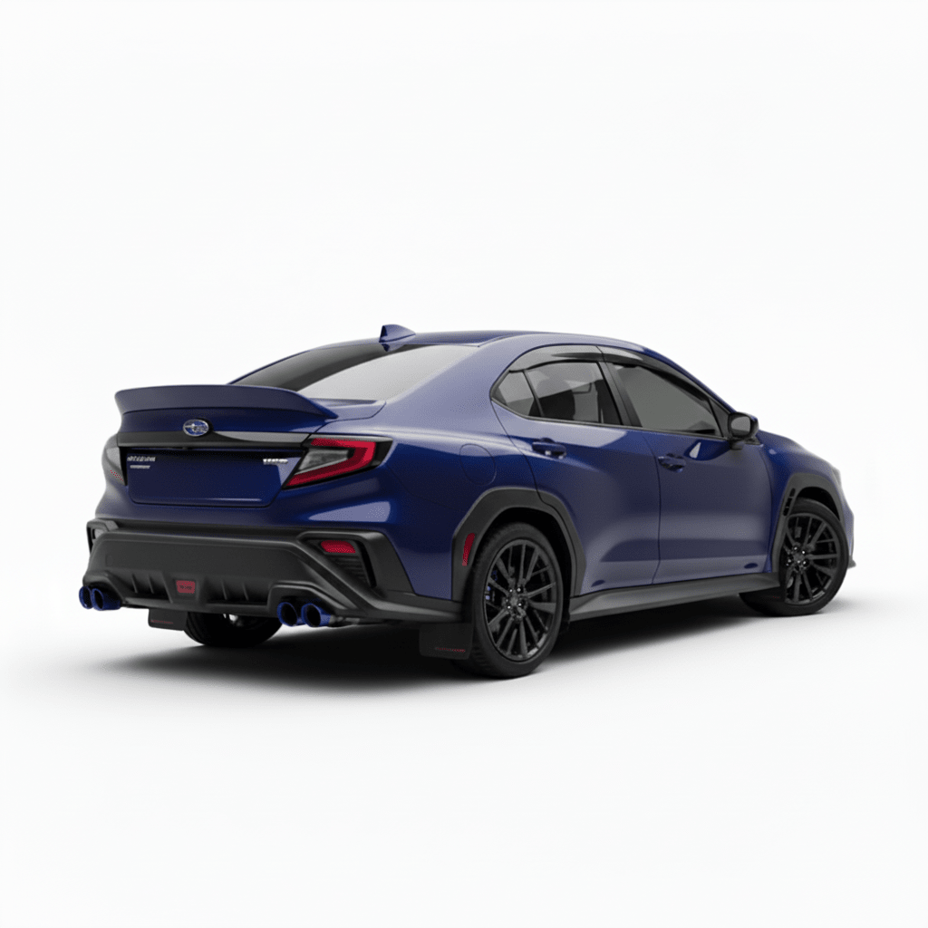 JDMuscle Paint Matched V3 Duck Bill Low Profile Spoiler - Subaru WRX 2022-2026