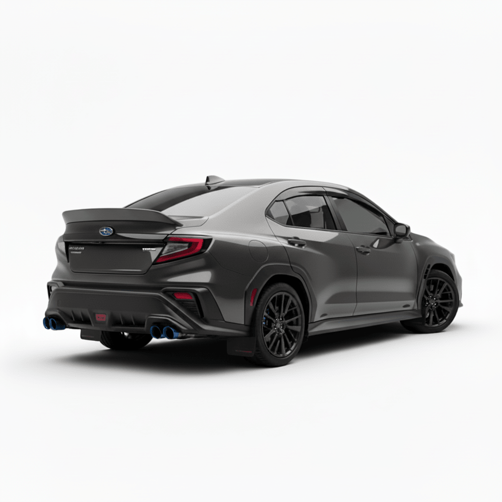 JDMuscle Paint Matched V3 Duck Bill Low Profile Spoiler - Subaru WRX 2022-2026