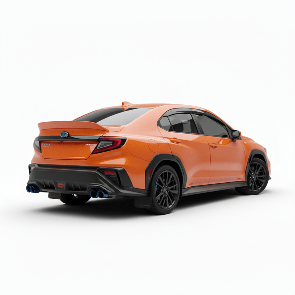 JDMuscle Paint Matched V3 Duck Bill Low Profile Spoiler - Subaru WRX 2022-2026