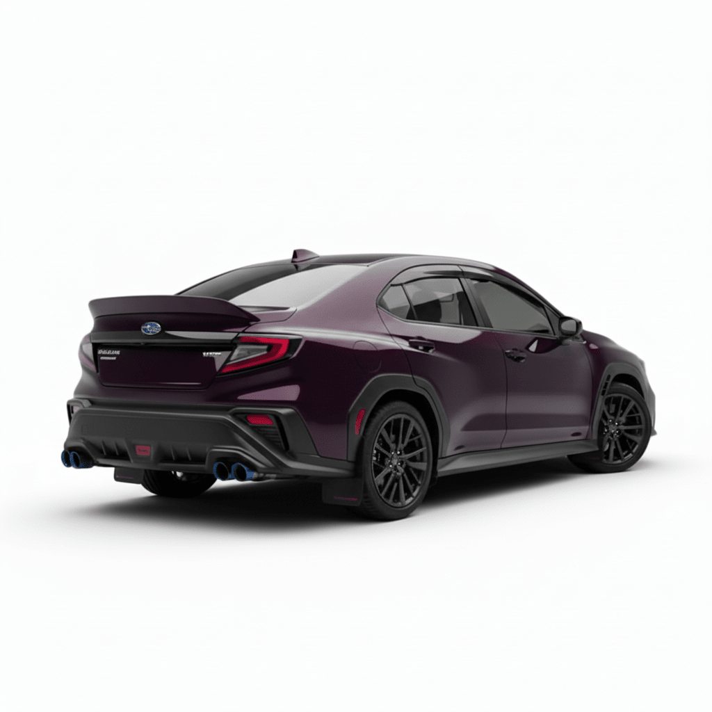 JDMuscle Paint Matched V3 Duck Bill Low Profile Spoiler - Subaru WRX 2022-2026