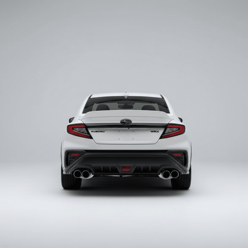 JDMuscle Paint Matched V3 Duck Bill Low Profile Spoiler - Subaru WRX 2022-2026