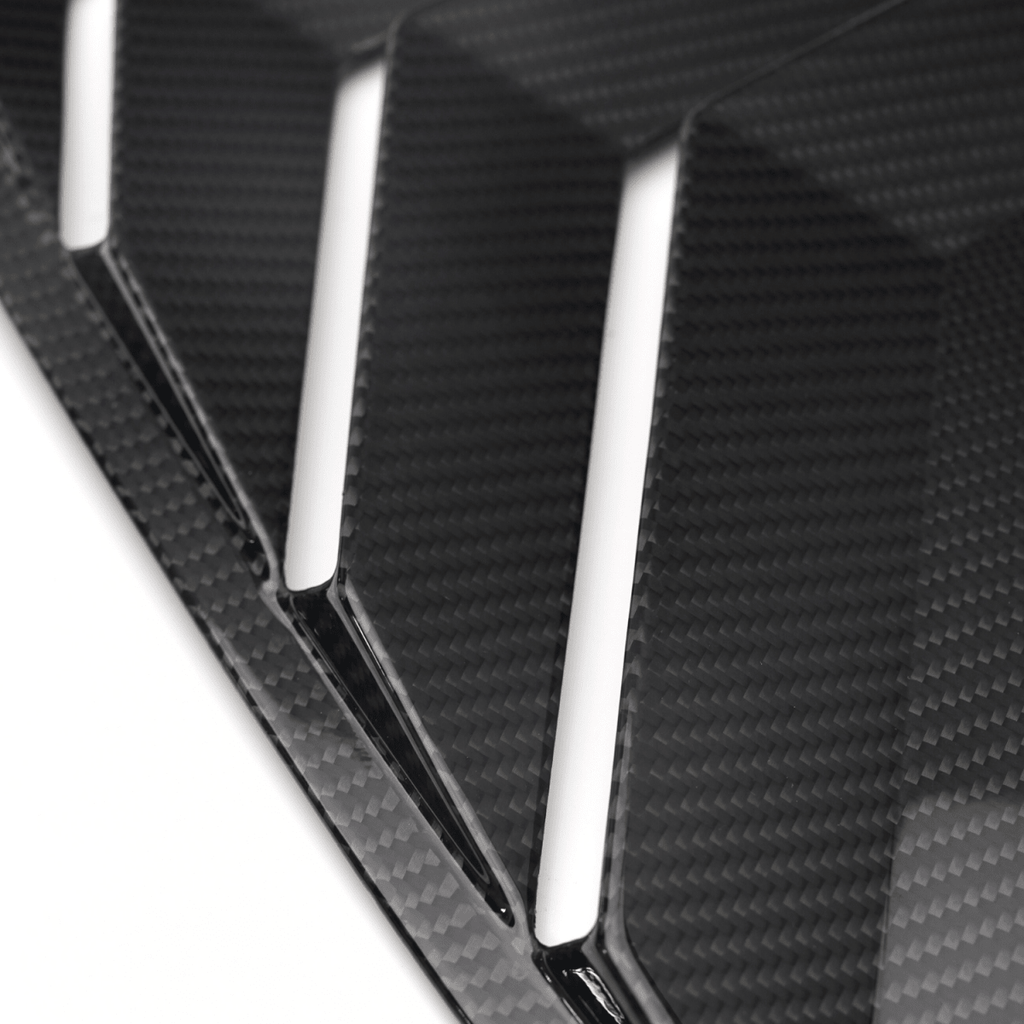 JDMuscle Carbon Fiber Rear Quarter Louvers Covers (2PC) - Toyota GR Corolla 2023-2026