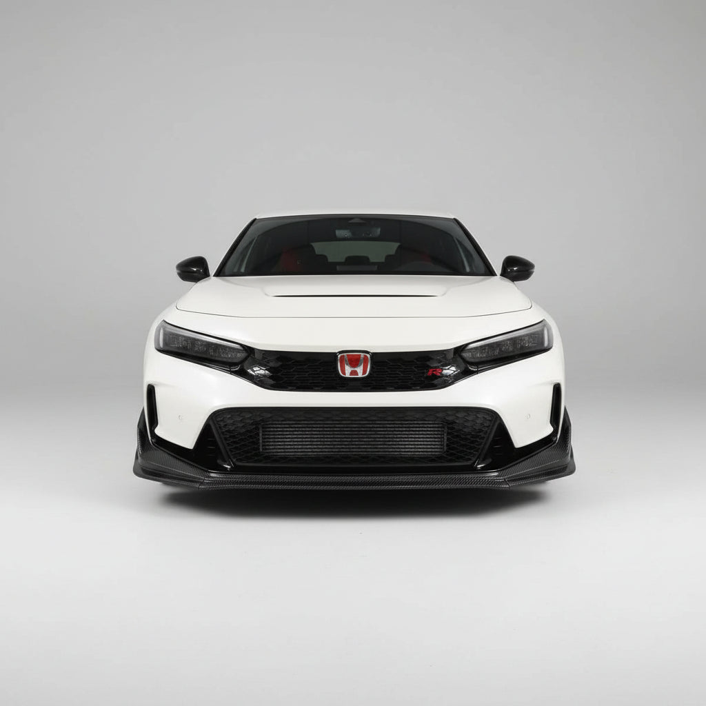 JDMuscle SpecM 3-Piece Pre-preg Carbon Fiber Front Lip - Honda Civic Type R 2023-2026