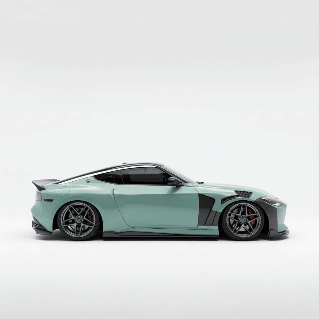 JDMuscle Vented V1 Carbon Fiber Fenders - Nissan Z 2023+