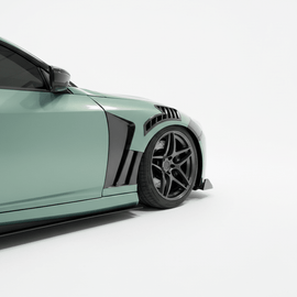 JDMuscle Vented V1 Carbon Fiber Fenders - Nissan Z 2023+