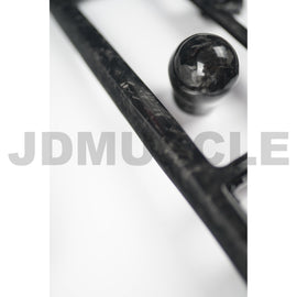 JDMuscle Carbon Fiber Cup Holder Trim Replacement - Subaru STi 2008-2021