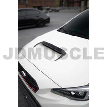 Load image into Gallery viewer, JDMuscle Forged Carbon Fiber Hood Scoop Trim Cover - Subaru WRX / STi 2015-2021