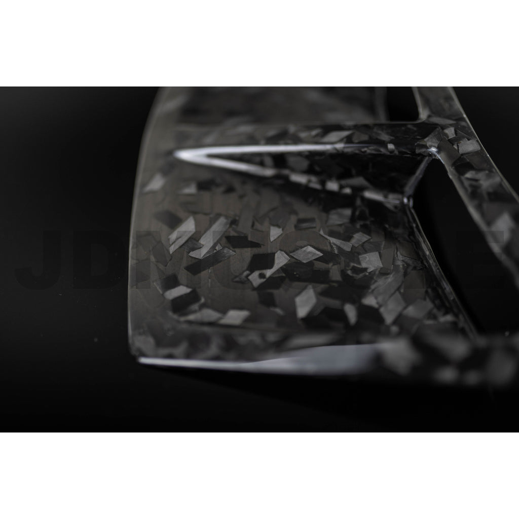JDMuscle Forged Carbon Fiber Rear Bumper Vents - Subaru WRX / STi 2015-2021